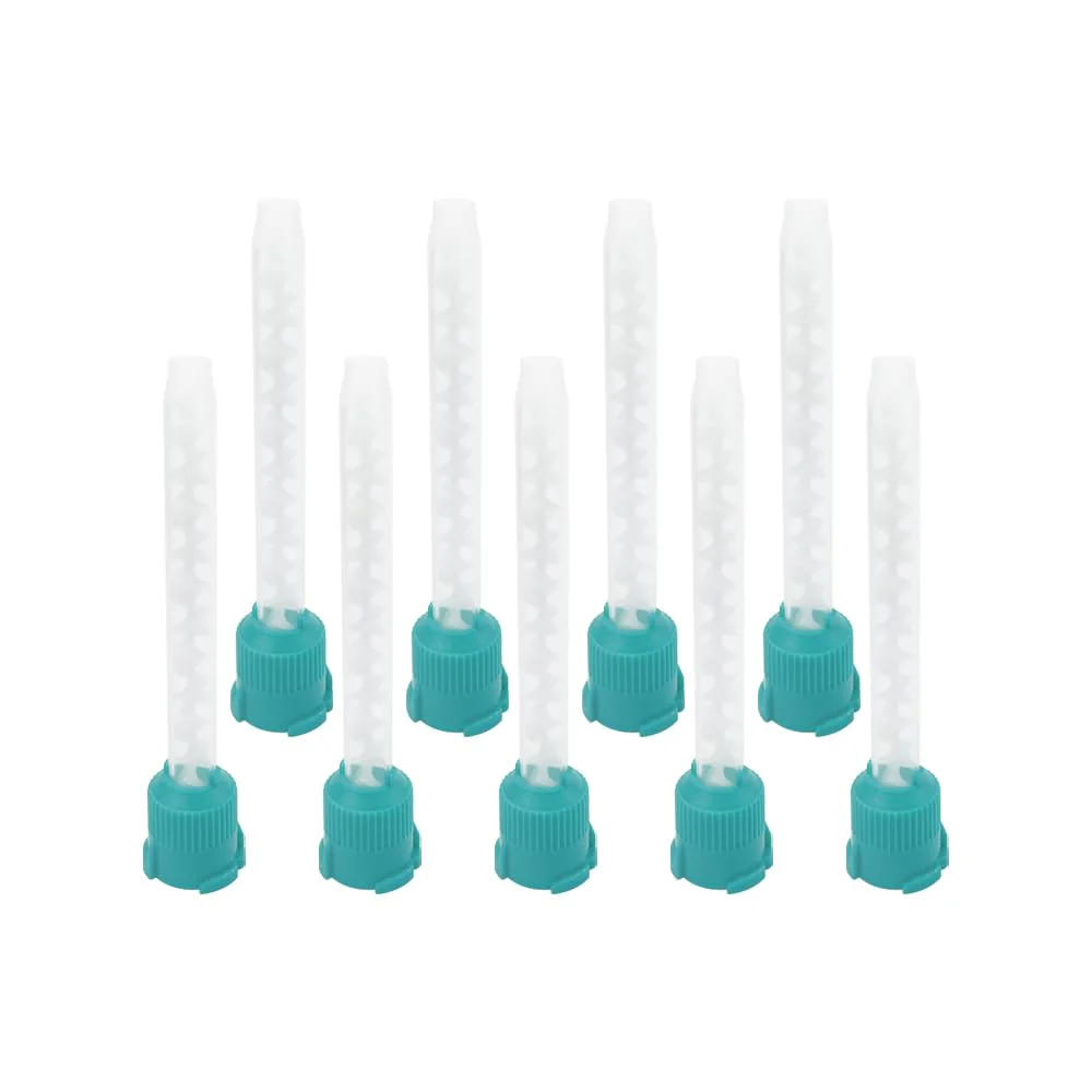 Dental Impression Mixing Tips, YOUYA DENTAL 50pcs Dental Intra Oral Tips for Dentistry Materials Mixing Tube Disposable Silicone Rubber Head Lab Products - Green 50Pcs NT7002-Green - Image 4