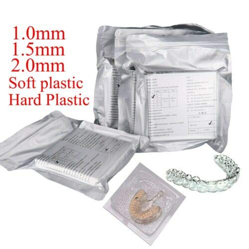 Dental Lab Rail Thermoforming Material for Vacuum Forming Soft Hard 1/1.5/2mm (1.0mm, Hard) - Image 2