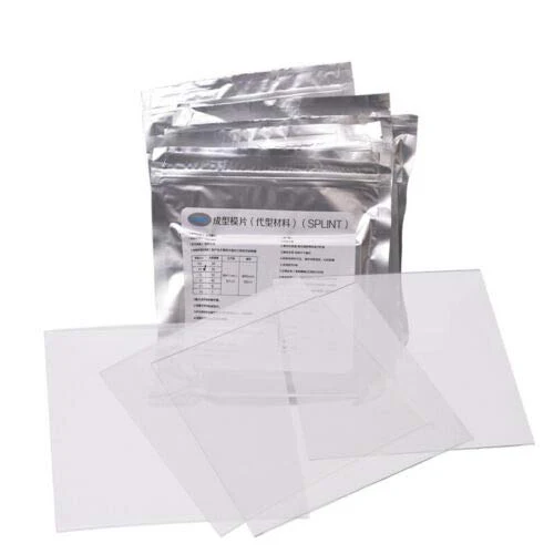 Dental Lab Rail Thermoforming Material for Vacuum Forming Soft Hard 1/1.5/2mm (1.0mm, Soft) - Image 4