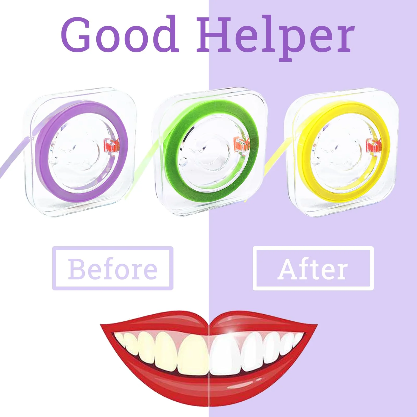 Dental Polishing Strips, Tooth File, Teeth Sanding Grinding Tool, 3 Rolls - Image 5