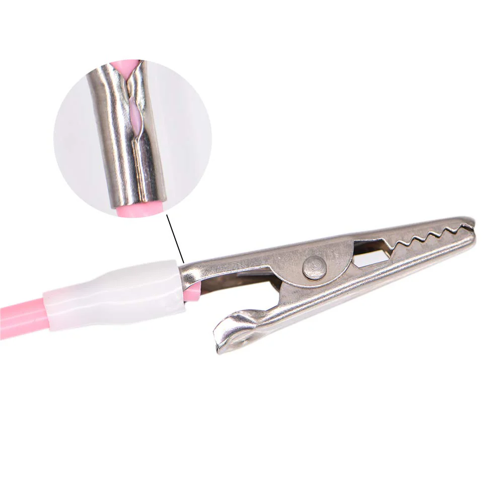 Dental Silicon Bib Clips,Colorful Sterilizable Bib Clips Napkin Holder Chain (10 PCS) 10 PCS - Image 5