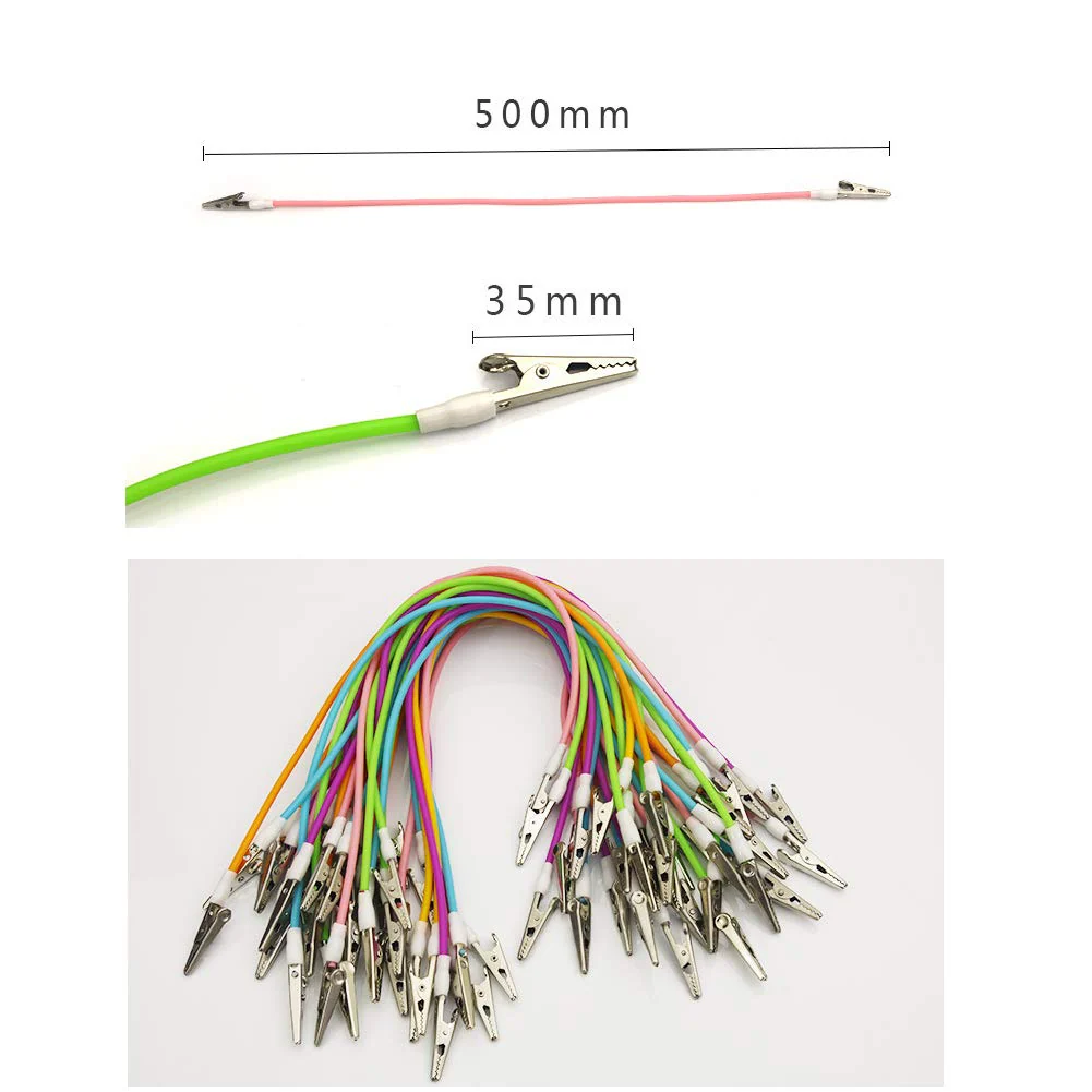 Dental Silicon Bib Clips,Colorful Sterilizable Bib Clips Napkin Holder Chain (10 PCS) 10 PCS - Image 7