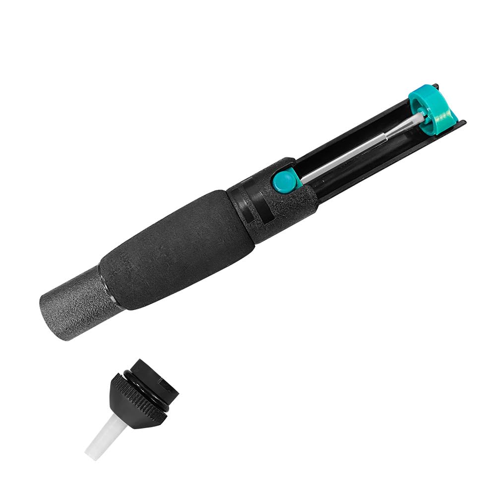 Desoldering Pump Set, Desoldering Pump & Desoldering Wire, Desoldering Wick & Desoldering Pump, Desoldering Wick (2.5 mm, 1.5 m), Solder Suction Vacuum Pump Solder Removal Tool - Image 3