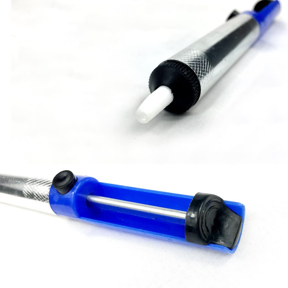Desoldering Suction Pump, Antistatic Desoldering Pump, Desoldering Wick, Soldering Suction Suction, Soldering Extraction Pump, Desoldering Soldering for Professional Welders, Desoldering Valve Pump, - Image 2