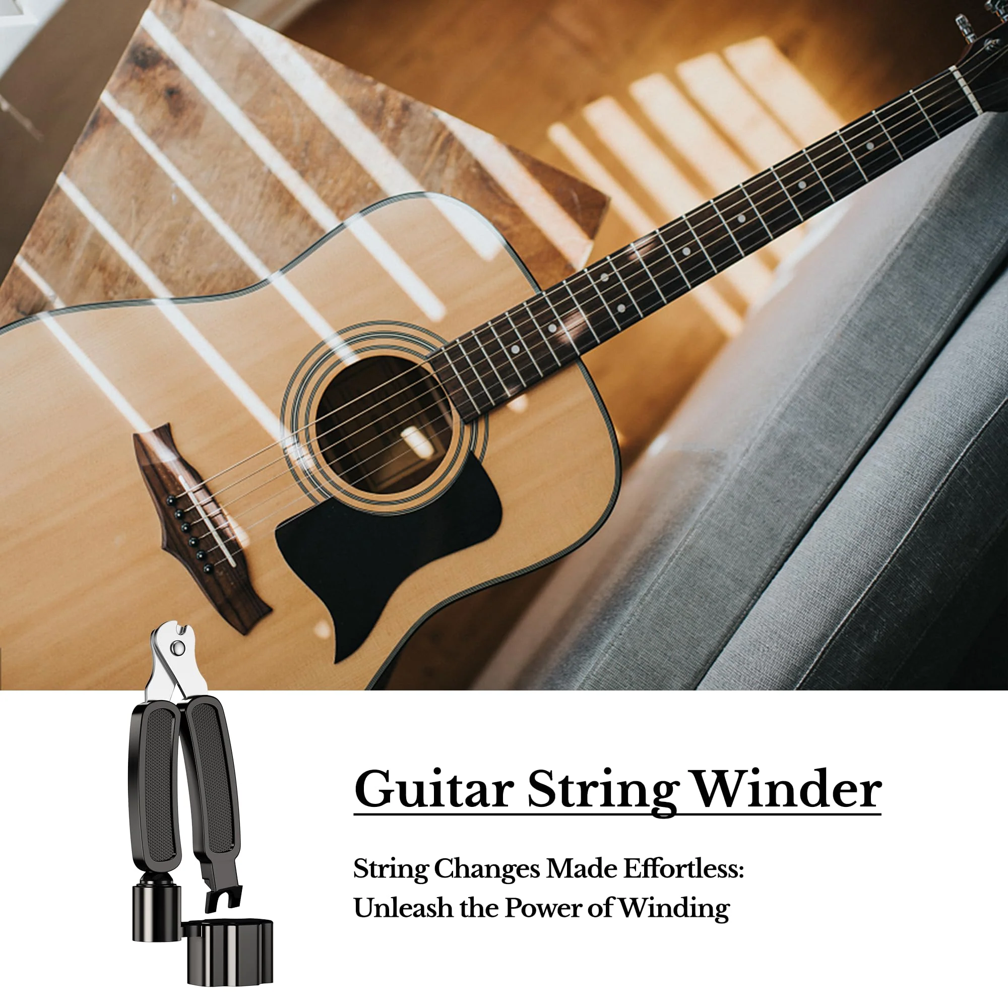 Deviser Guitar Cleaning,All IN ONE Kit,fretboard Lemon oil,Polish,Guitar String-cleaner,Guitar string winder,Cleaning cloth for guitar cleaning and maintenance 3 PACK - Image 6