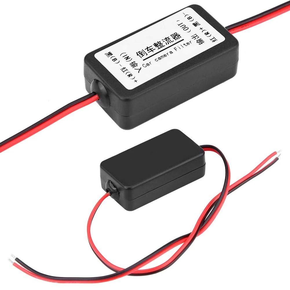 DEWIN Car Reversing Camera Filter, 12 V Filter DC Reversing Camera Power Relay Condenser Filter Rectifier - Image 7