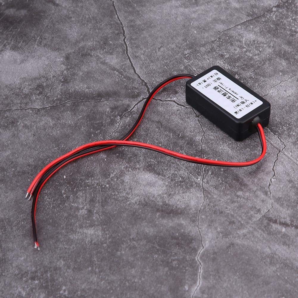 DEWIN Car Reversing Camera Filter, 12 V Filter DC Reversing Camera Power Relay Condenser Filter Rectifier - Image 9
