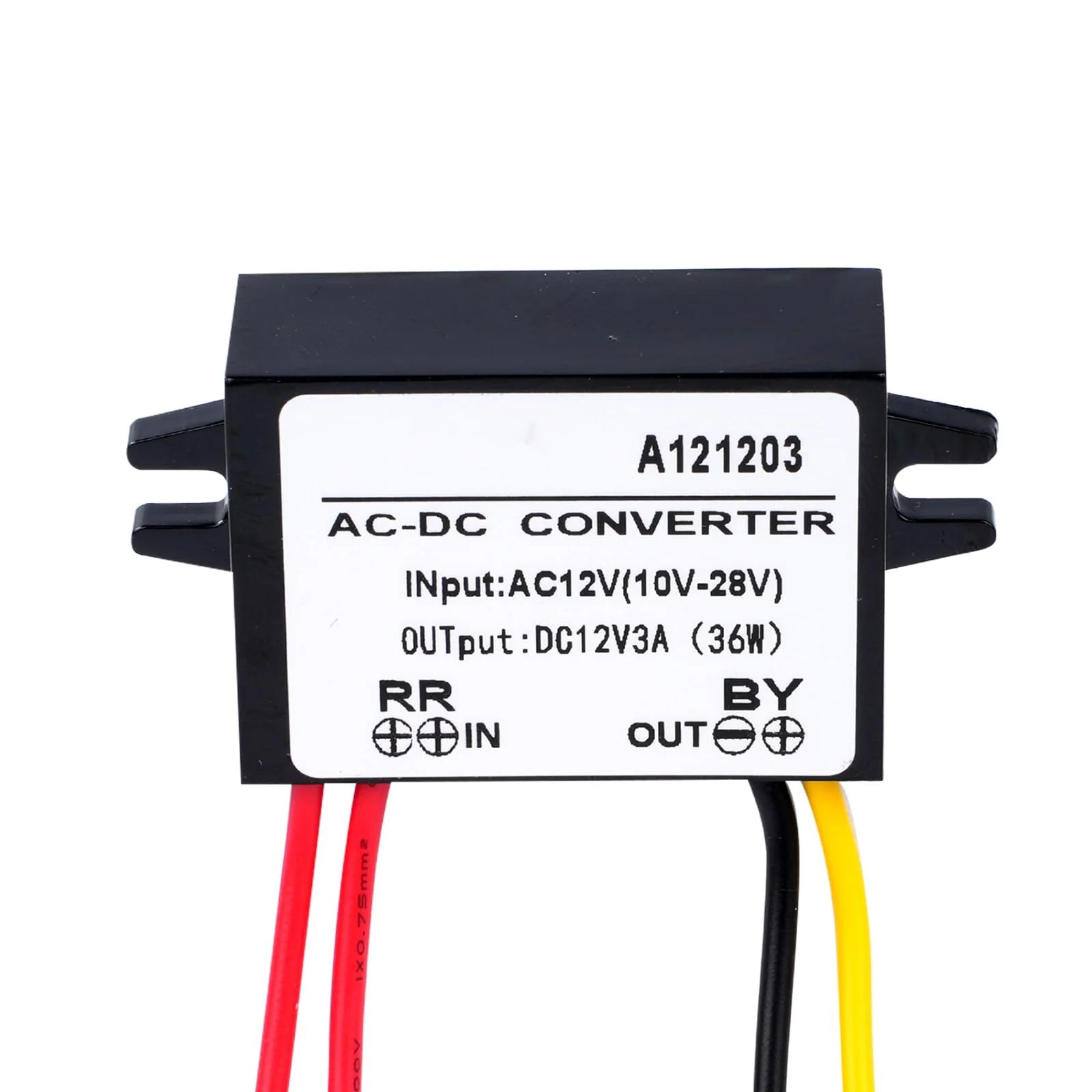 DewinLVD AC DC Step Down Converter, AC 10-28V to DC 12V 3A 36W Buck Power Converter, Input 10-28V AC, Output 12V DC, Waterproof Module of Buck Converter 10-28VAC - Image 2