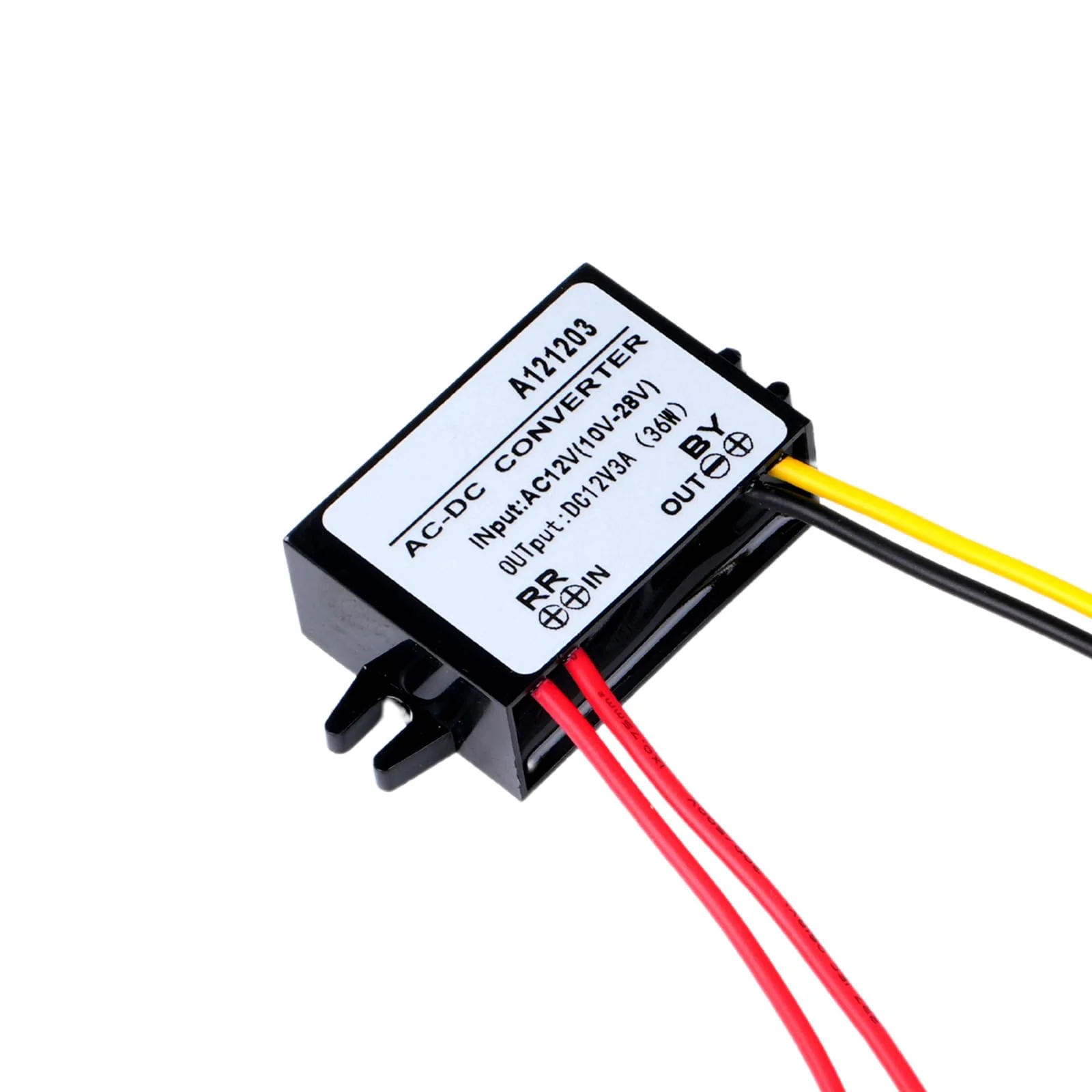 DewinLVD AC DC Step Down Converter, AC 10-28V to DC 12V 3A 36W Buck Power Converter, Input 10-28V AC, Output 12V DC, Waterproof Module of Buck Converter 10-28VAC - Image 3
