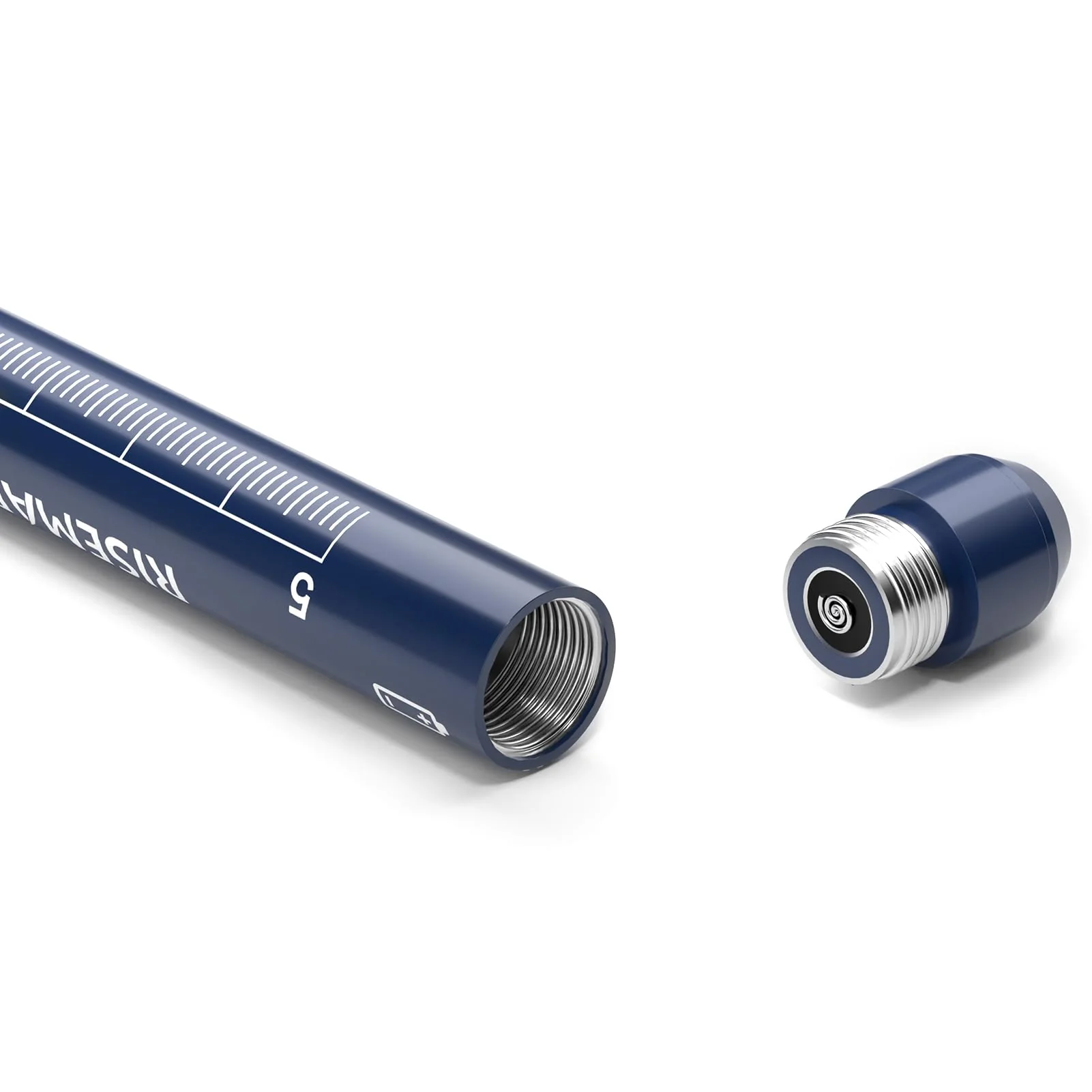 Diagnostic Light Pupil Light, RISEMART Pack of 2 Reusable LED Pen Lamp with Pocket Clip as Nurses Doctors Students Pen Light (Dark Blue and Black) Dark blue and black - Image 4