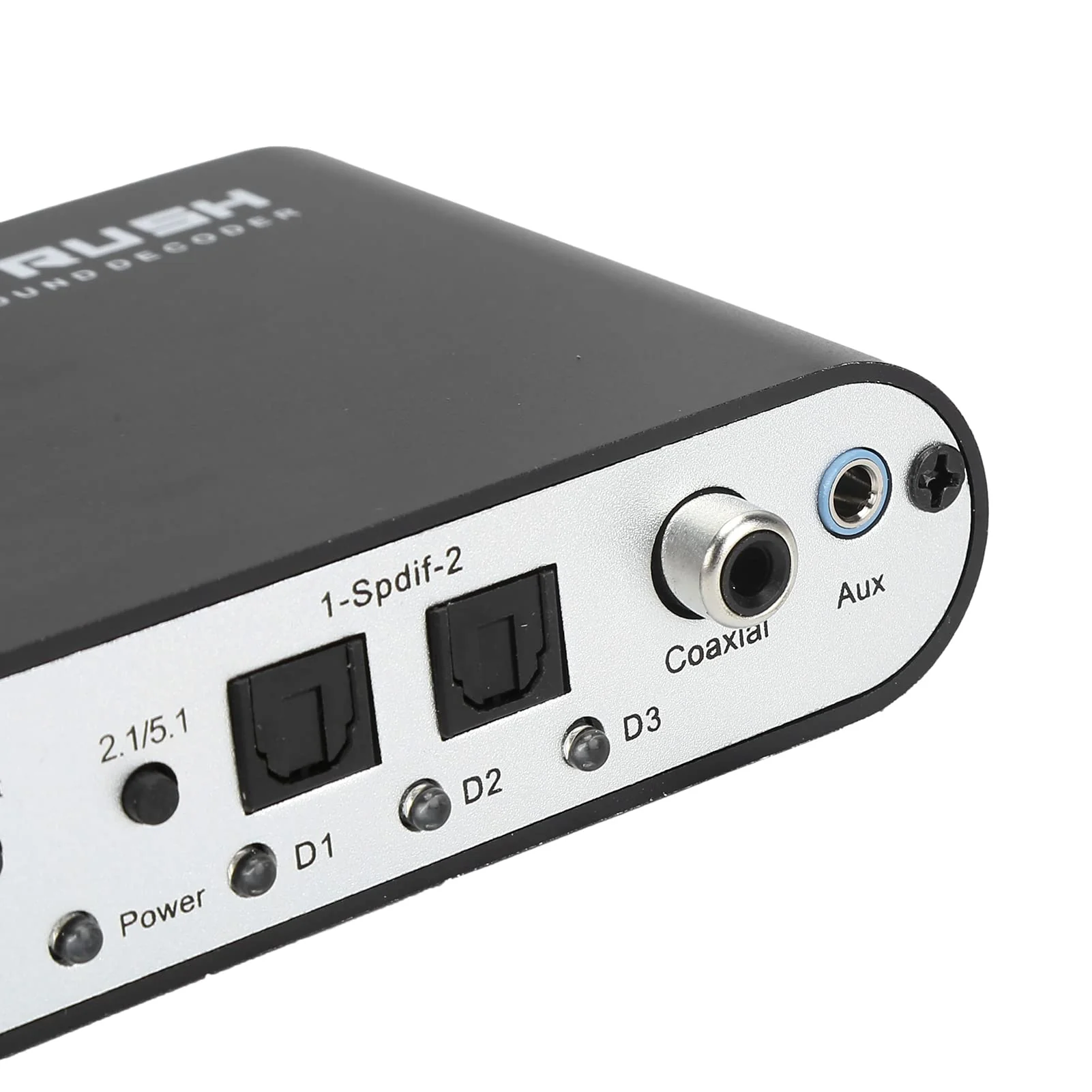 Digital Audio Converter 5.1CH DTS Decoder for Home Cinema, Complete Interface,Applicable to HD Video Players/DVD/Digital Audio Source Decoding (Host + USB + Fiber Optic) Host + USB + fiber optic - Image 2