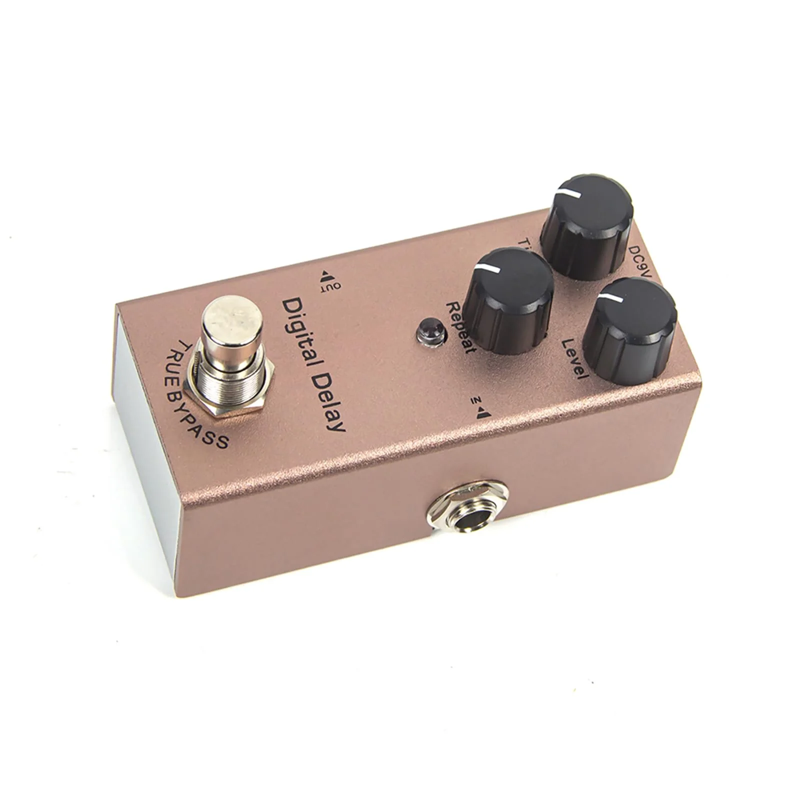Digital Delay Electric Guitar Effects Pedal - Mini Size, True Bypass, Noise Reduction, Aluminum Alloy, 9V DC Power, 20ms-600ms Delay - Image 6