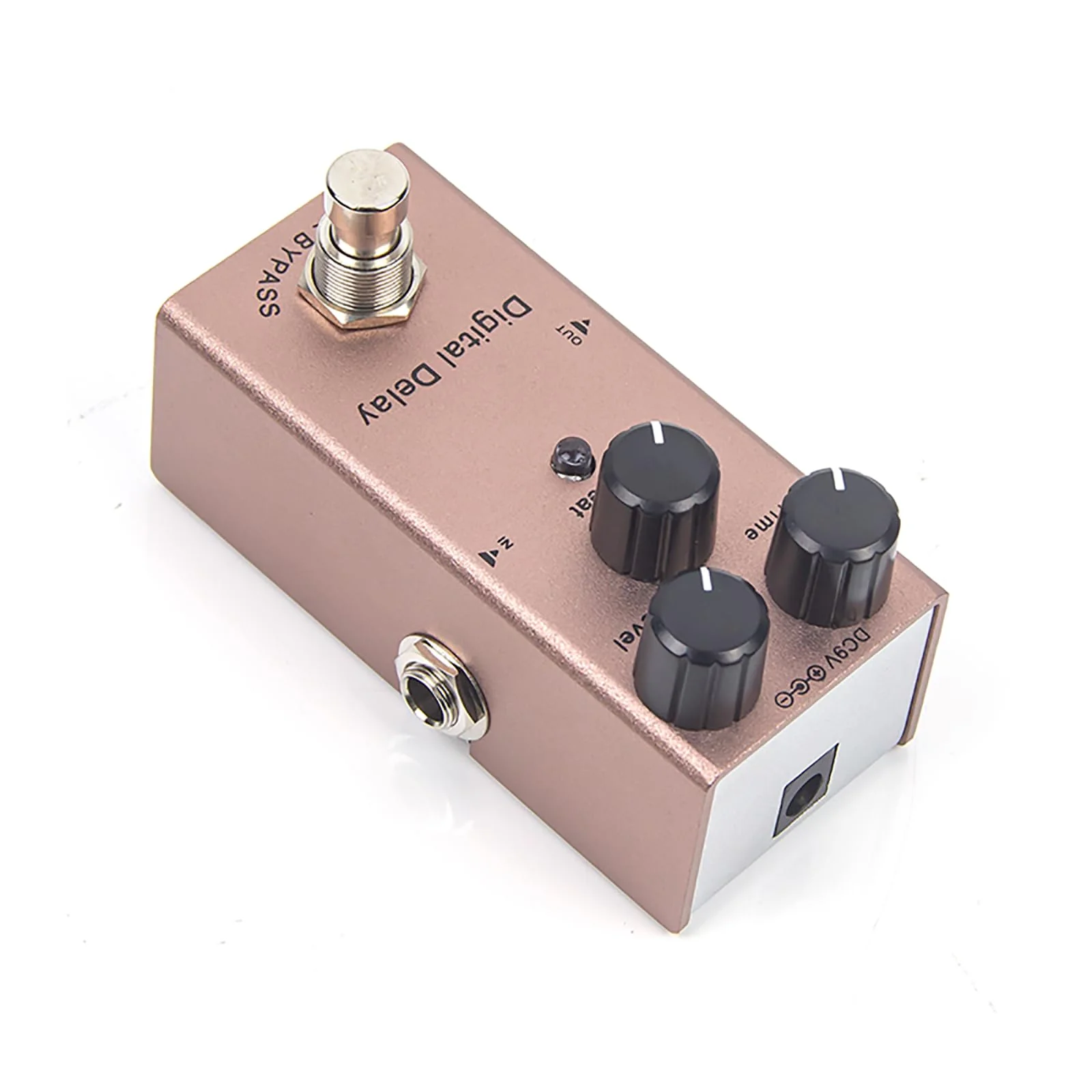 Digital Delay Electric Guitar Effects Pedal - Mini Size, True Bypass, Noise Reduction, Aluminum Alloy, 9V DC Power, 20ms-600ms Delay - Image 8