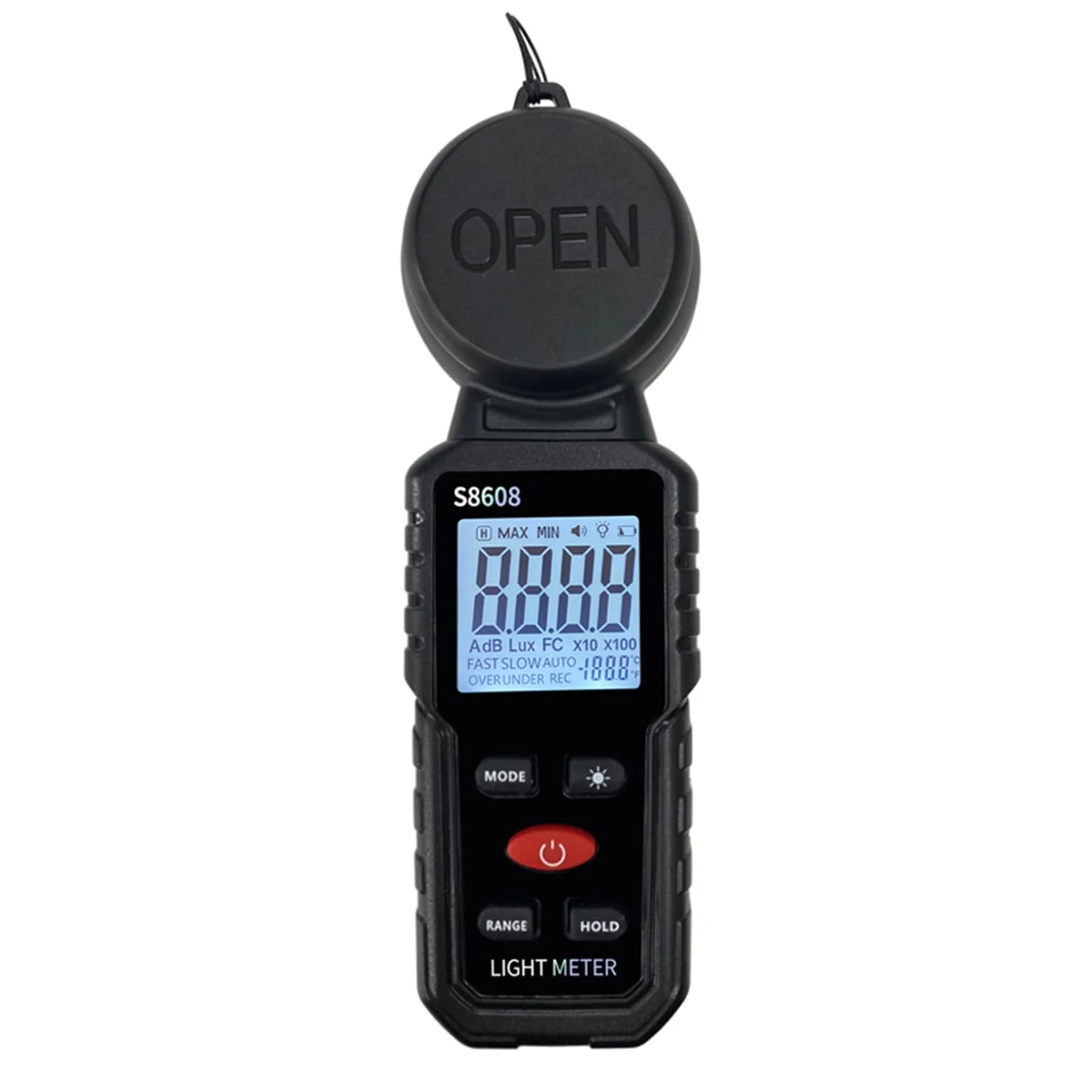 Digital Illuminance Light Meter Tester 200,000Lux Meter (18,500FC) Luxmeter Lighting Intensity Brightness Measurement Tool for Indoor Outdoor Grow Plants Film Photography lumens LED Photometer - Image 2