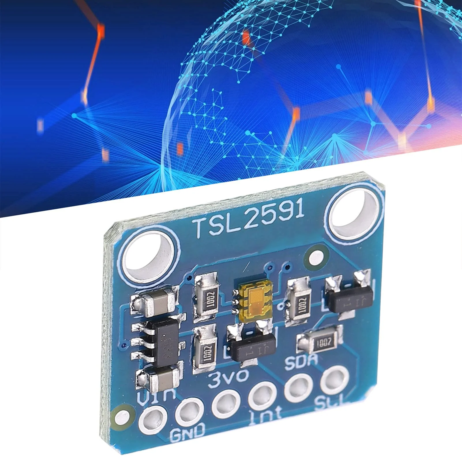 Digital Light Sensor TSL2591 with Infrared and Full Spectrum Diodes 3.3-5V I2C Large Dynamic Range for Accurate Light Measurement - Image 5