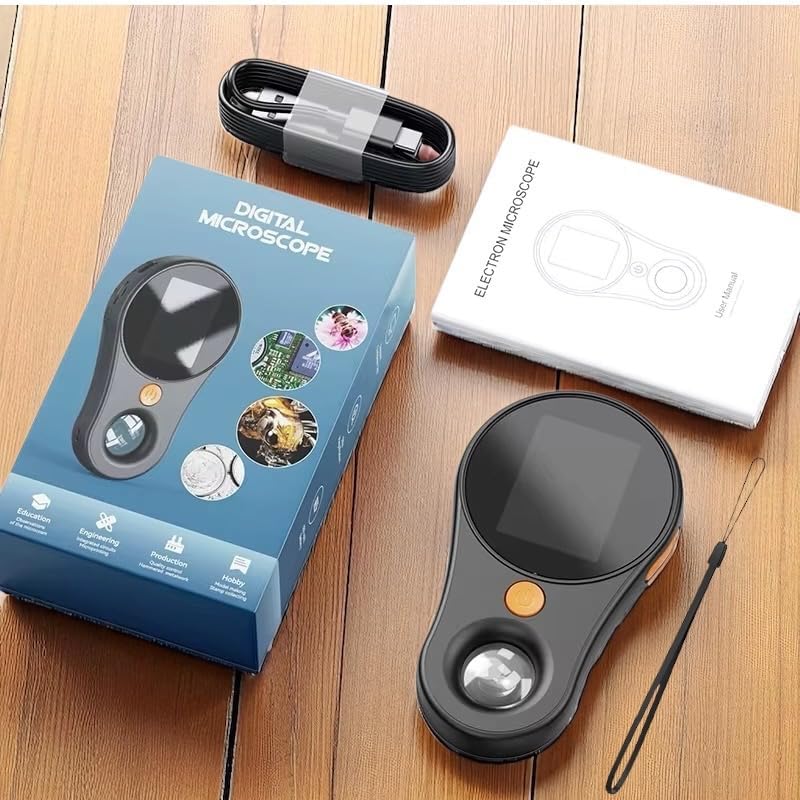 Digital Microscope 500x with 2.0" IPS Screen, Magnifying Glass, Coin Microscope, Trichome Microscope, USB Connection, Ideal for Electronics, Jewelry and Kids - Image 9
