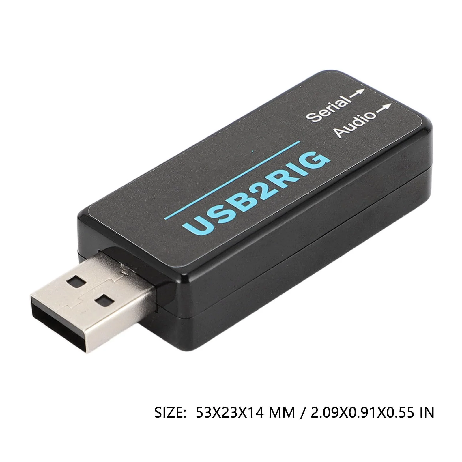 Digital Modes Interface USB Audio/CAT Control for FT8 FT4 JS8Call WinLink - Plug & Play Multi-OS (for Win/for Mac/for Linux/for Android/for iOS) with Elecraft/Xiegu Cable Support - Image 5