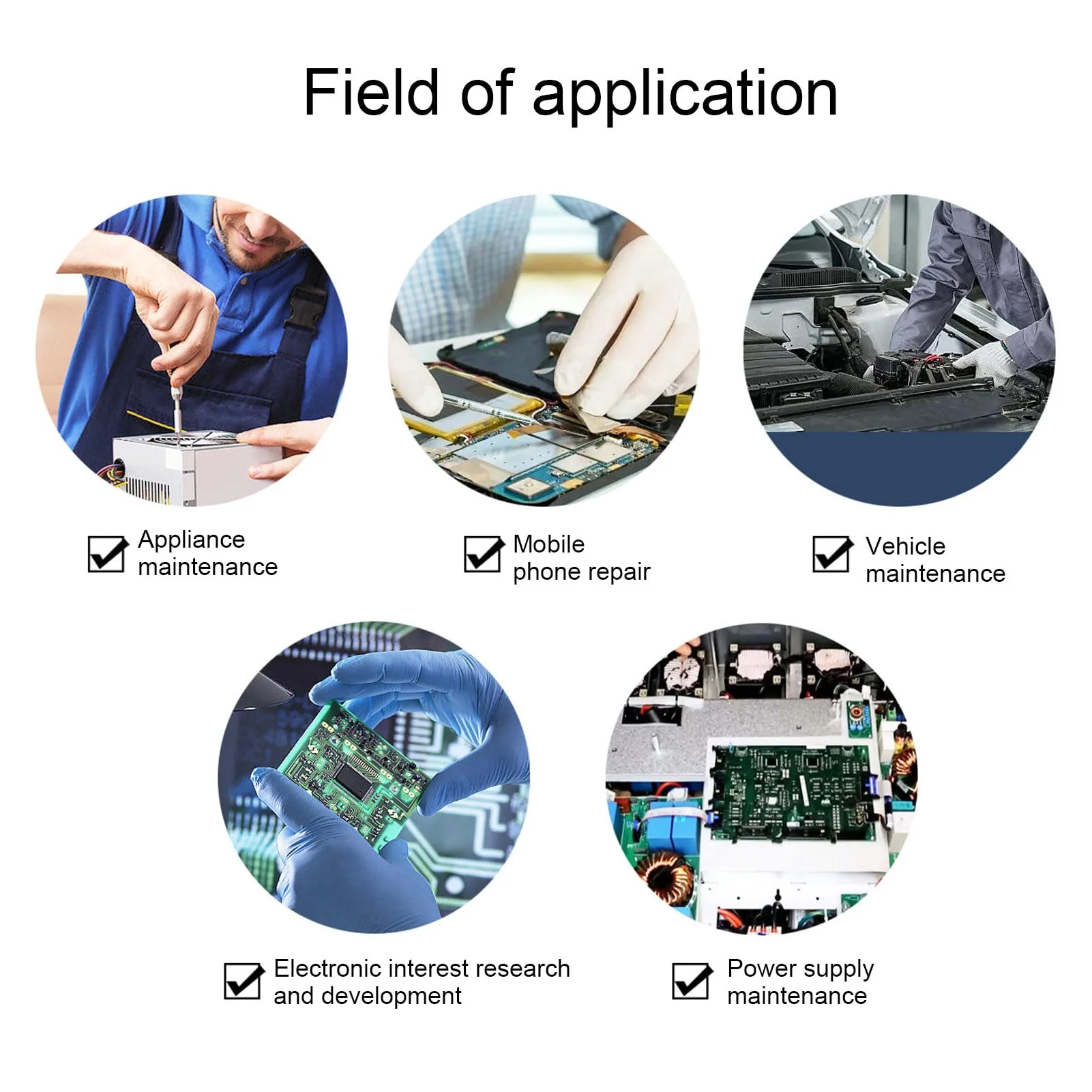 Digital Oscilloscope, 2-in-1 Oscilloscope and Signal Generator, 50 Ms/s Professional Handheld Oscilloscope, 2 Channel Digital Oscilloscope, with 3.2 Inch LCD Display for Repair of Electronics - Image 4