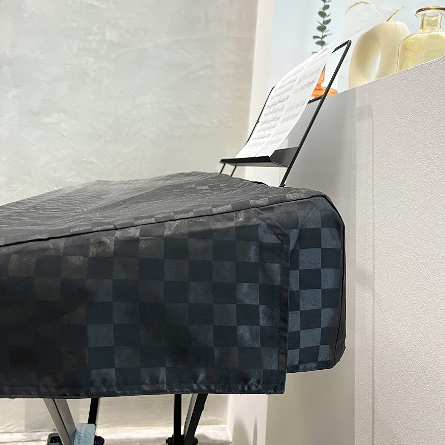 Digital Piano Cover – Keyboard Dust Covers, Waterproof Tailored Fit Piano Covers for KORG Pa1000, Pa900, Pa700 and Pa600, Premium Ebony Black Keyboard Cover in Digital Pianos for Home & Studio Use - Image 5