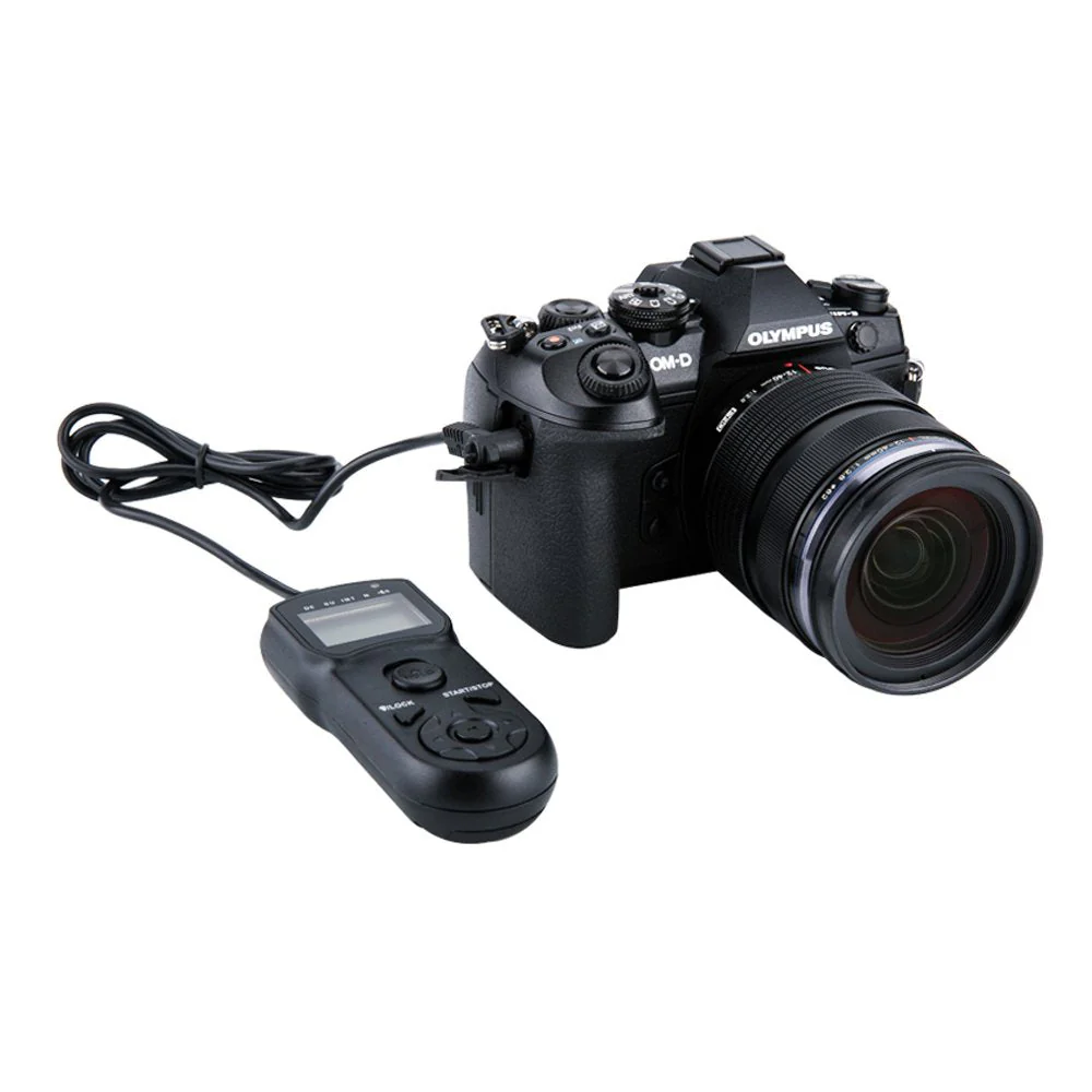 Digital Timer Remote Shutter Cord JJC Timer Shutter Release Remote Control Cord for Olympus E-M1 Mark II Replaces Olympus RM-CB2 Olympus RM-CB2 Replacement - Image 8