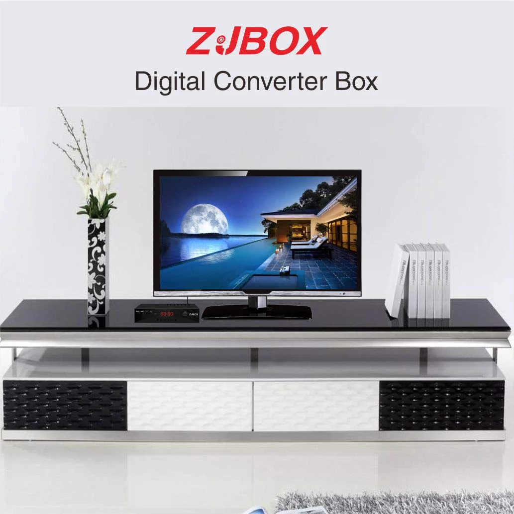 Digital TV Converter Box, ATSC Tv Tuner - ZJBOX for Analog HDTV Live 1080P with Recording&Playback,HDMI Output, Timer Setting Tuner Function Digital Channel Free - Image 3
