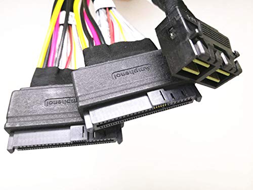 DiLiVing LSI94xx Series Dedicated 2*MiniSAS-HD 8X to 2*U.2 NVMe SSD,SFF-8643 72Pin to 2*SFF-8639 68Pin Cable 75cm(Broadcom MPN 05-50065-00/05-50064-00) - Image 5