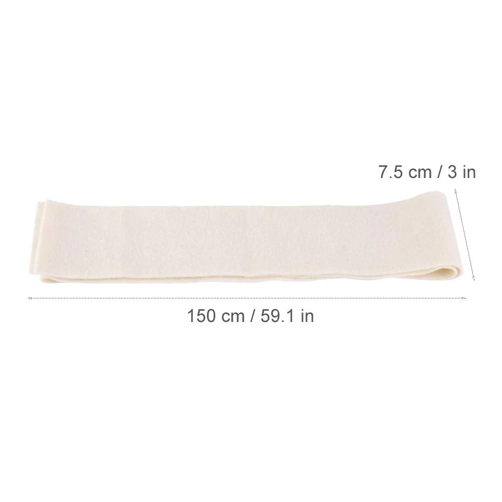 Dilwe Piano Pedal Felt Beige Wool Musical Instruments Repair Parts Wear- Accessory, Piano Muffler Felt Piano Mute Rail Felt Strip Piano Weak Sound Felt for Piano Accessory - Image 2
