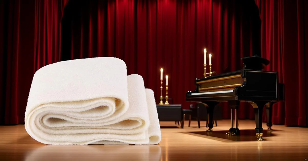 Dilwe Piano Pedal Felt Beige Wool Musical Instruments Repair Parts Wear- Accessory, Piano Muffler Felt Piano Mute Rail Felt Strip Piano Weak Sound Felt for Piano Accessory - Image 8