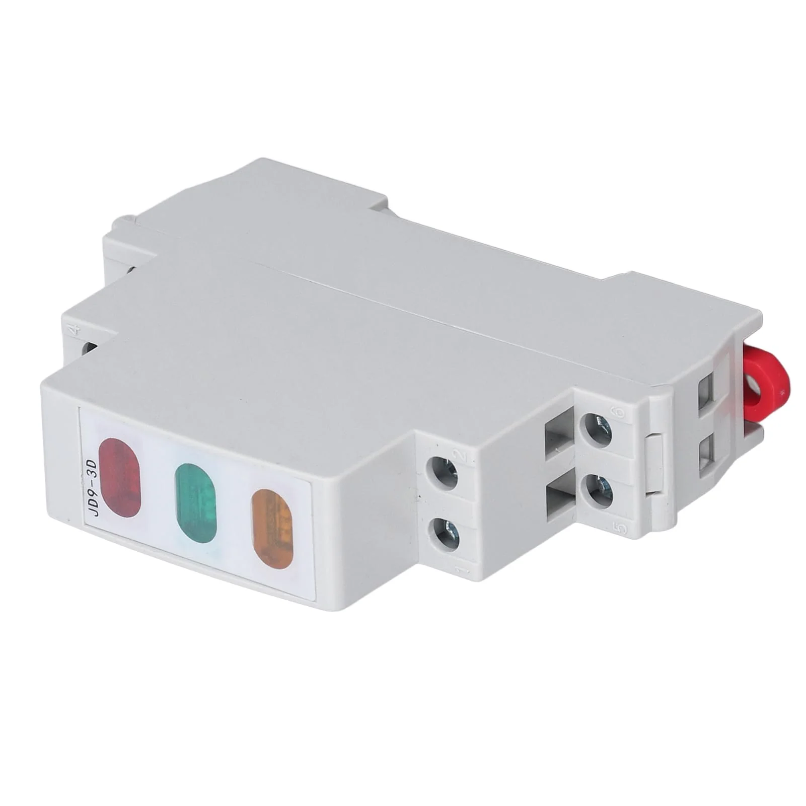 DIN Rail Indicator Light, Red Yellow Green LED Indicator Lamp for AC 50Hz 60Hz Circuits, LED Guide Rail Indicator Lights for Magnetic Starter Contactor - Image 9