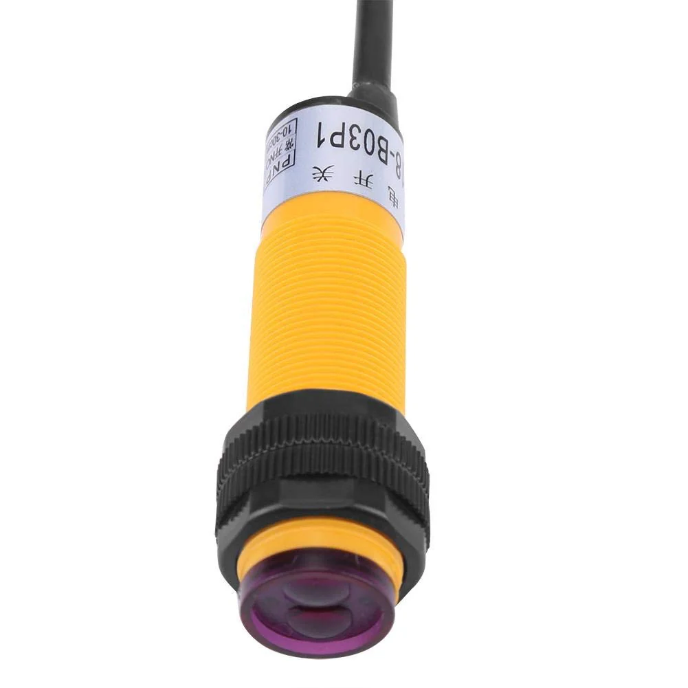 Dingln E18-B03P1 5-30 cm DC 3-Wire 6-36V PNP IR Photoelectric Switch - Image 6