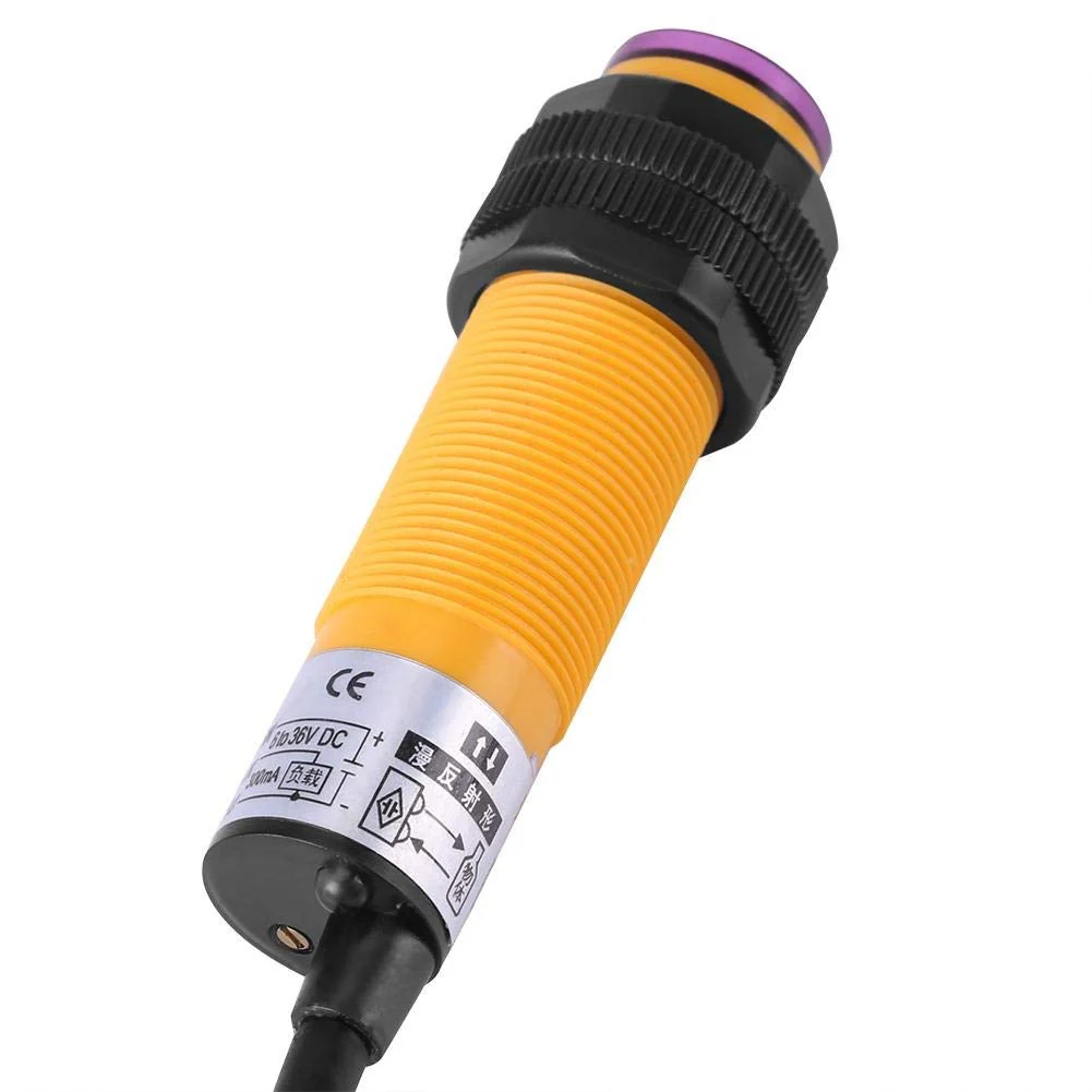 Dingln E18-B03P1 5-30 cm DC 3-Wire 6-36V PNP IR Photoelectric Switch - Image 9