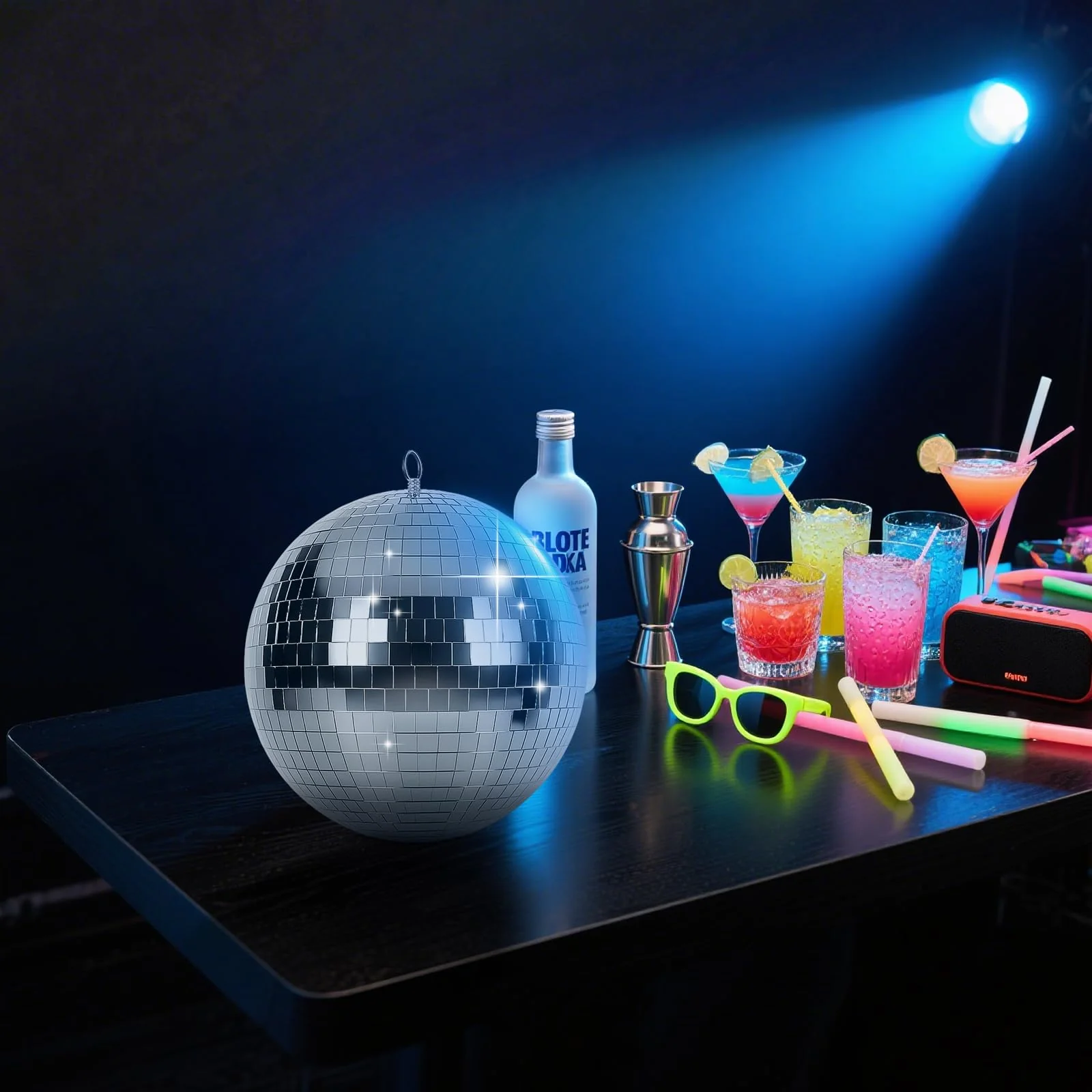 Disco Ball 2 Pack, 8 Inch Shatterproof PET Mirror Disco Ball Decor for Party, Wedding, Club - Safe & Durable Hanging Dance Balls, Non-Glass Party Decorations - Image 6