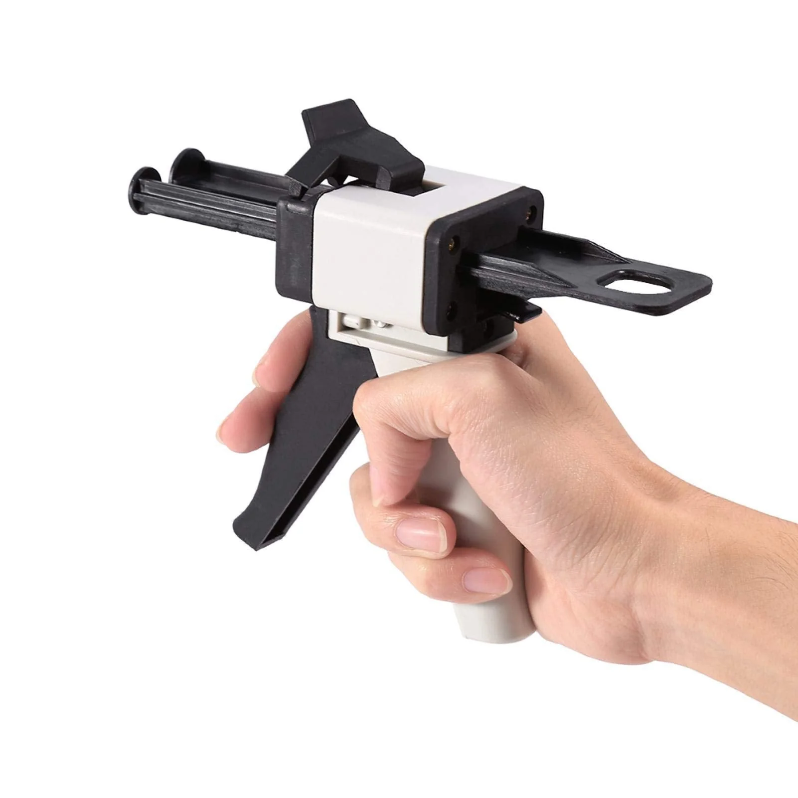 Dispenser Gun, Dental Delivery Gun, Cartridge Mixer Dispenser Delivery Cartridge Gun for 50 ml 1:1/1:2 AB Plastic Tube Adhesive Print - Image 7