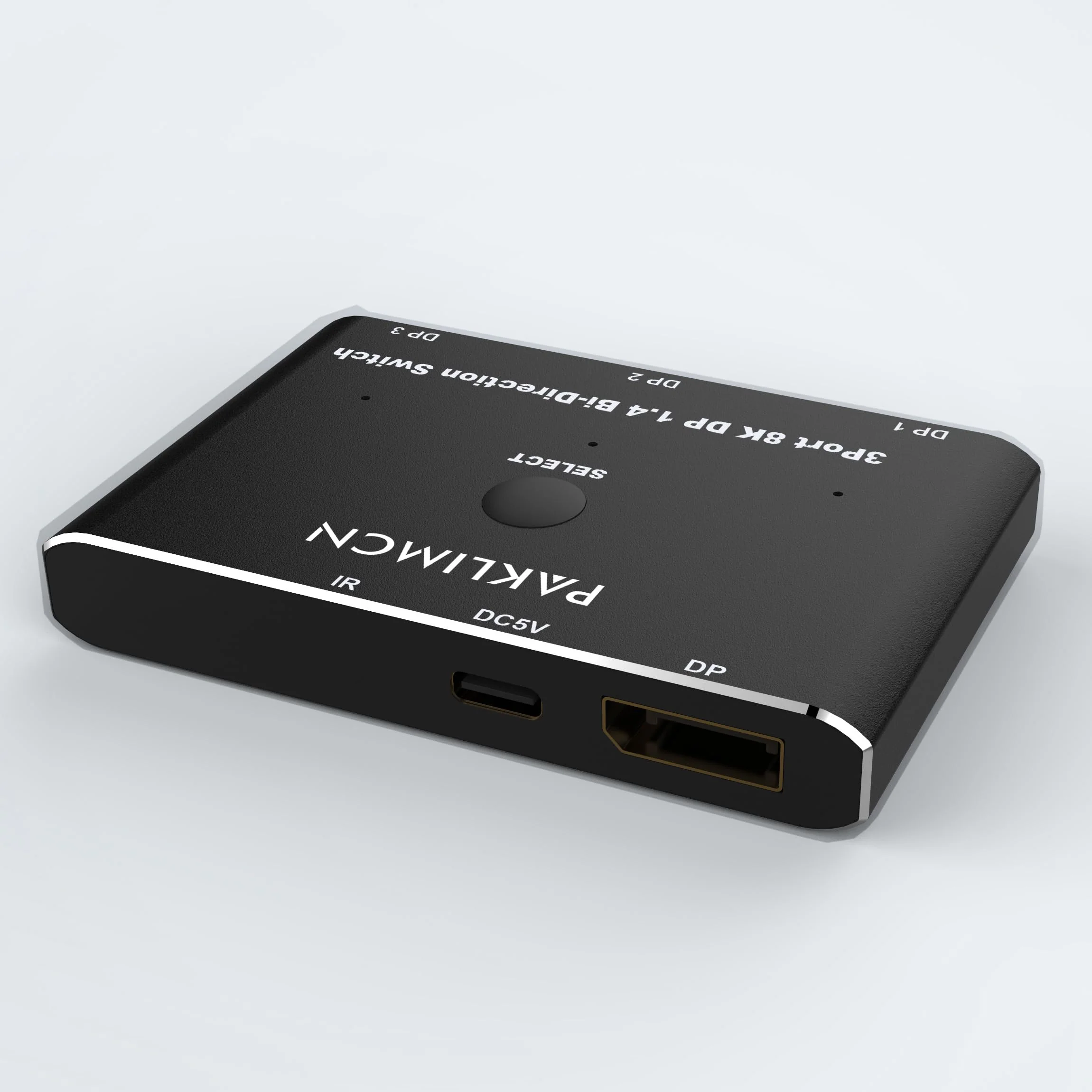 DisplayPort Switch 8K60Hz Display Port 1.4 switcher Box DP 4K@144Hz Bi-Directional 3in1out Switcher, 1 in 3 Out for Switching Video Signals Between Two Screens for one Computer (3 in 1) 3 IN 1 - Image 6