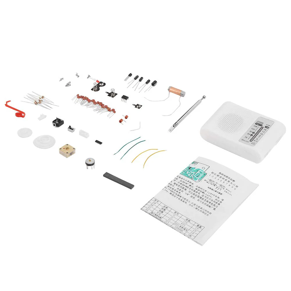 DIY Radio Kit CF210SP AM FM Crystal Radio Kit Band Radio DIY Electronic Kit - Image 8
