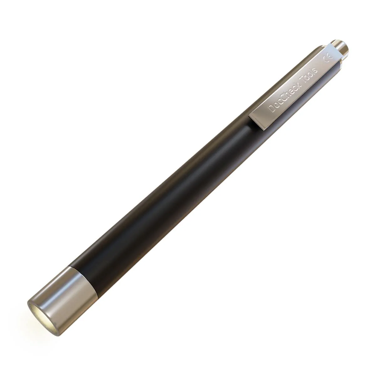 DocCheck Flashing LED Diagnostic Light - Bright LED, Various Colours, Robust Metal Housing, Clip for Firm Hold, Ideal for Doctors and Nurses (Black) black - Image 2