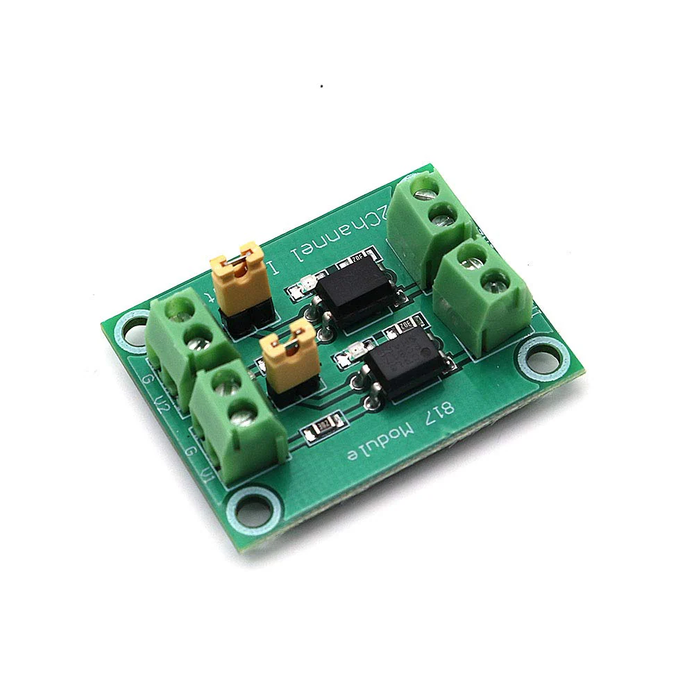 DollaTek 5pcs 817 Optocoupler 2-Way Voltage Insulation Board Voltage Control Switch Module - Image 4