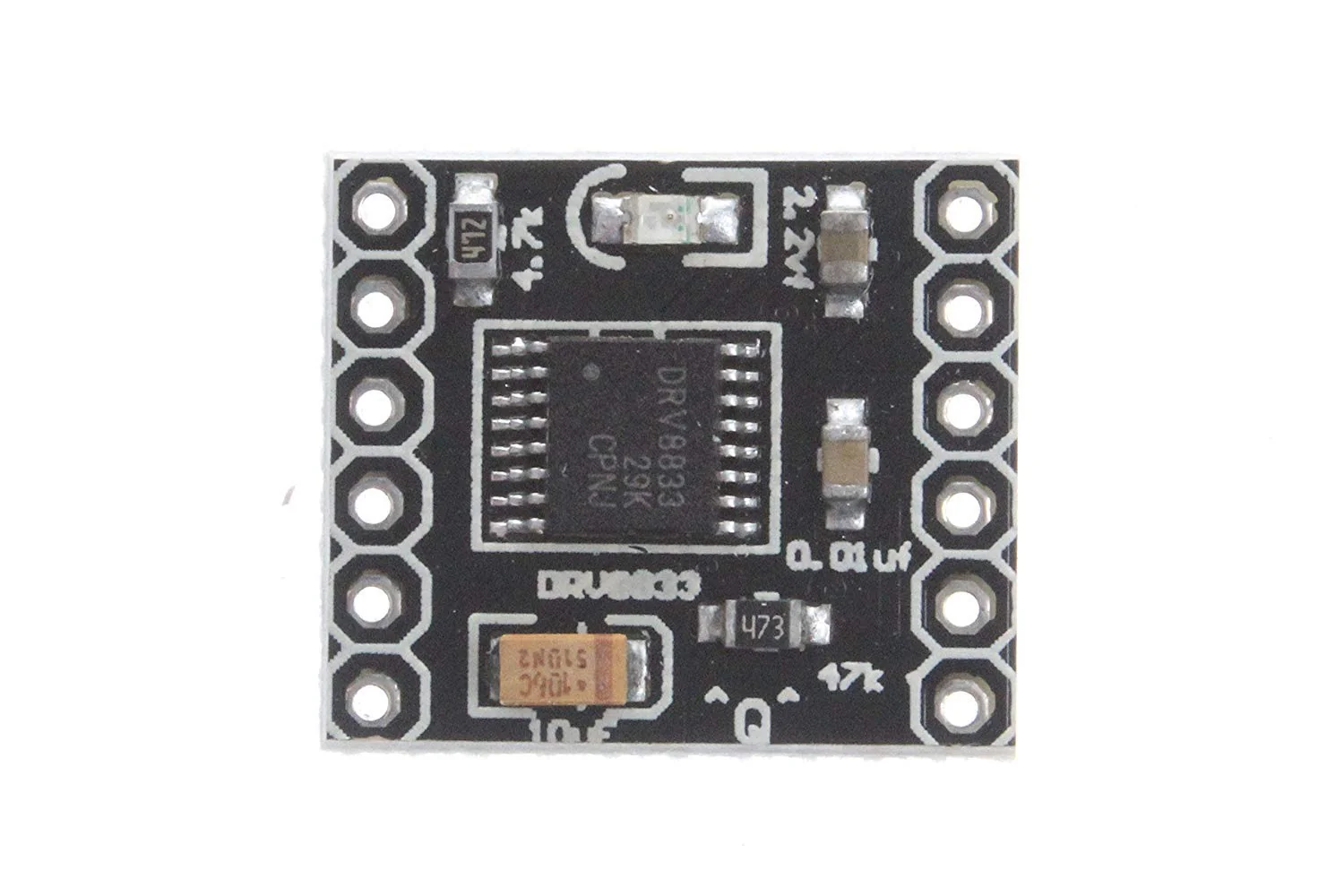 DollaTek 5pcs DRV8833 1.5A 2-Channel DC Motor Drive Board Ultra Small Volume Motor Drive Module Input Voltage 3-10V - Image 3