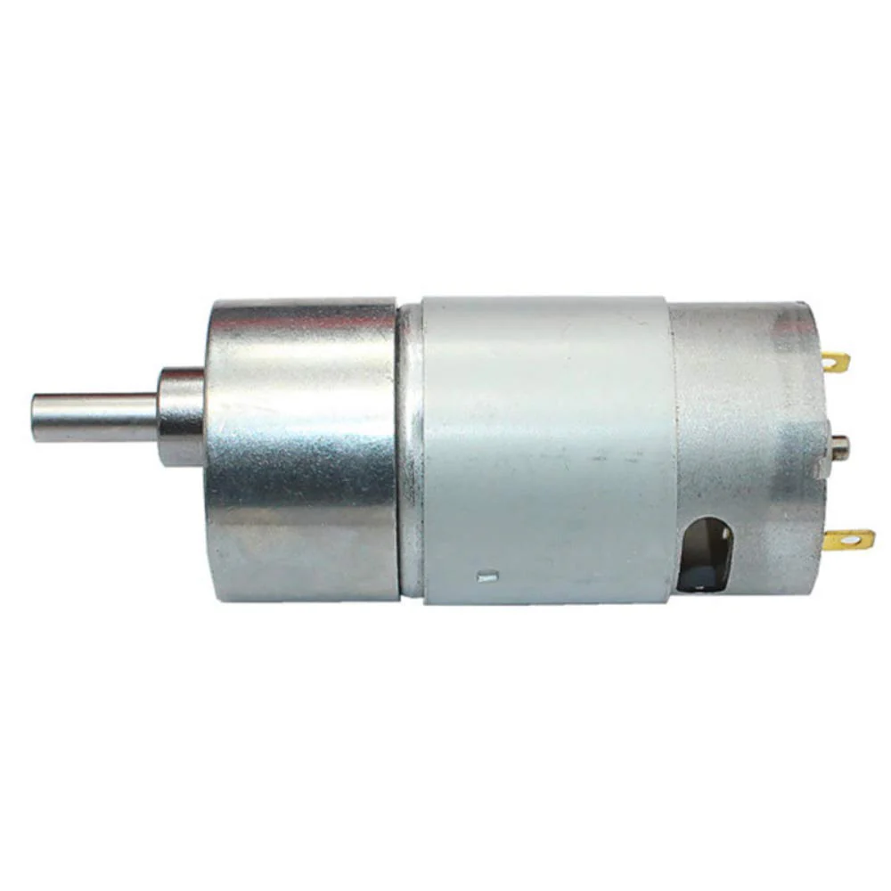 DollaTek DC 12V 480 RPM Geared Motor High Torque 37GB-550 Gear Reducer Motor - Image 4