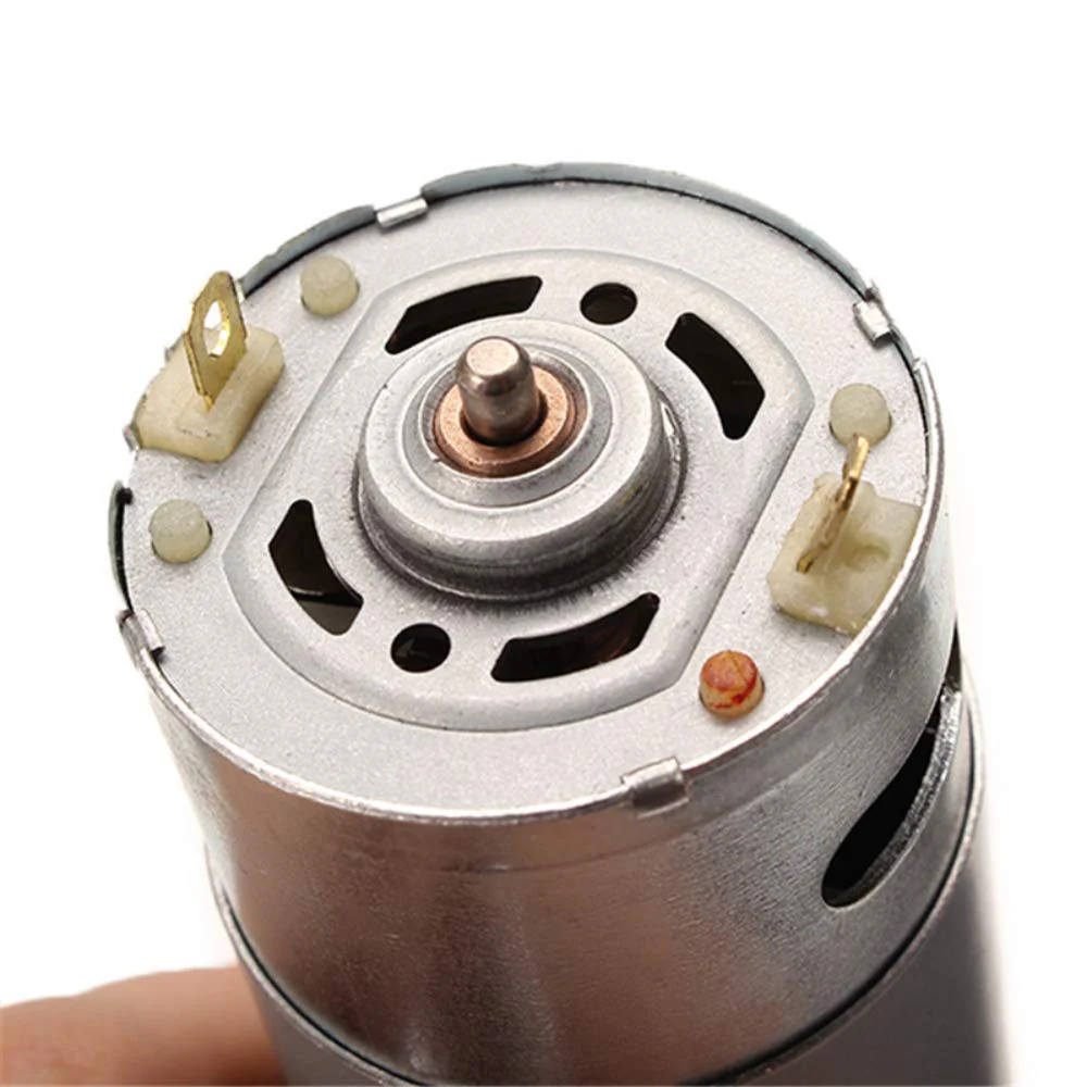 DollaTek DC 12V 480 RPM Geared Motor High Torque 37GB-550 Gear Reducer Motor - Image 6
