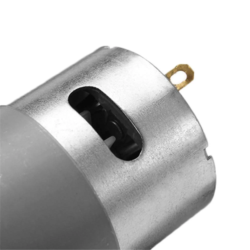 DollaTek DC 12V 480 RPM Geared Motor High Torque 37GB-550 Gear Reducer Motor - Image 7