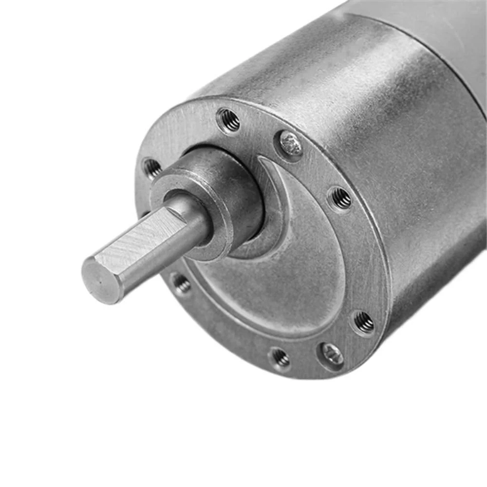 DollaTek DC 12V 480 RPM Geared Motor High Torque 37GB-550 Gear Reducer Motor - Image 8