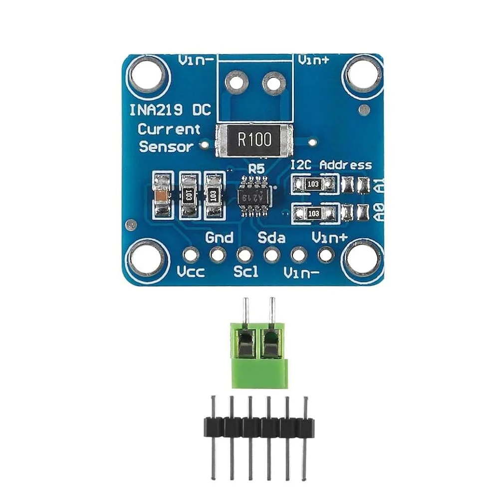 DollaTek INA219 I2C Zero Point Drift Bidirectional Current Monitoring Sensor Module Sensor Breakout Monitoring Modules - Image 2