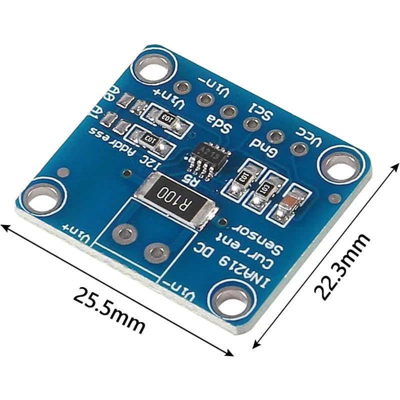DollaTek INA219 I2C Zero Point Drift Bidirectional Current Monitoring Sensor Module Sensor Breakout Monitoring Modules - Image 4