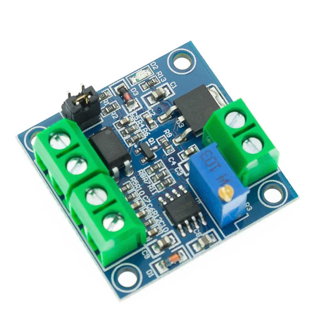 DollaTek PWM Rotary Voltage Module 0% -100% PWM Turn to 0V-10V Voltage - Image 3