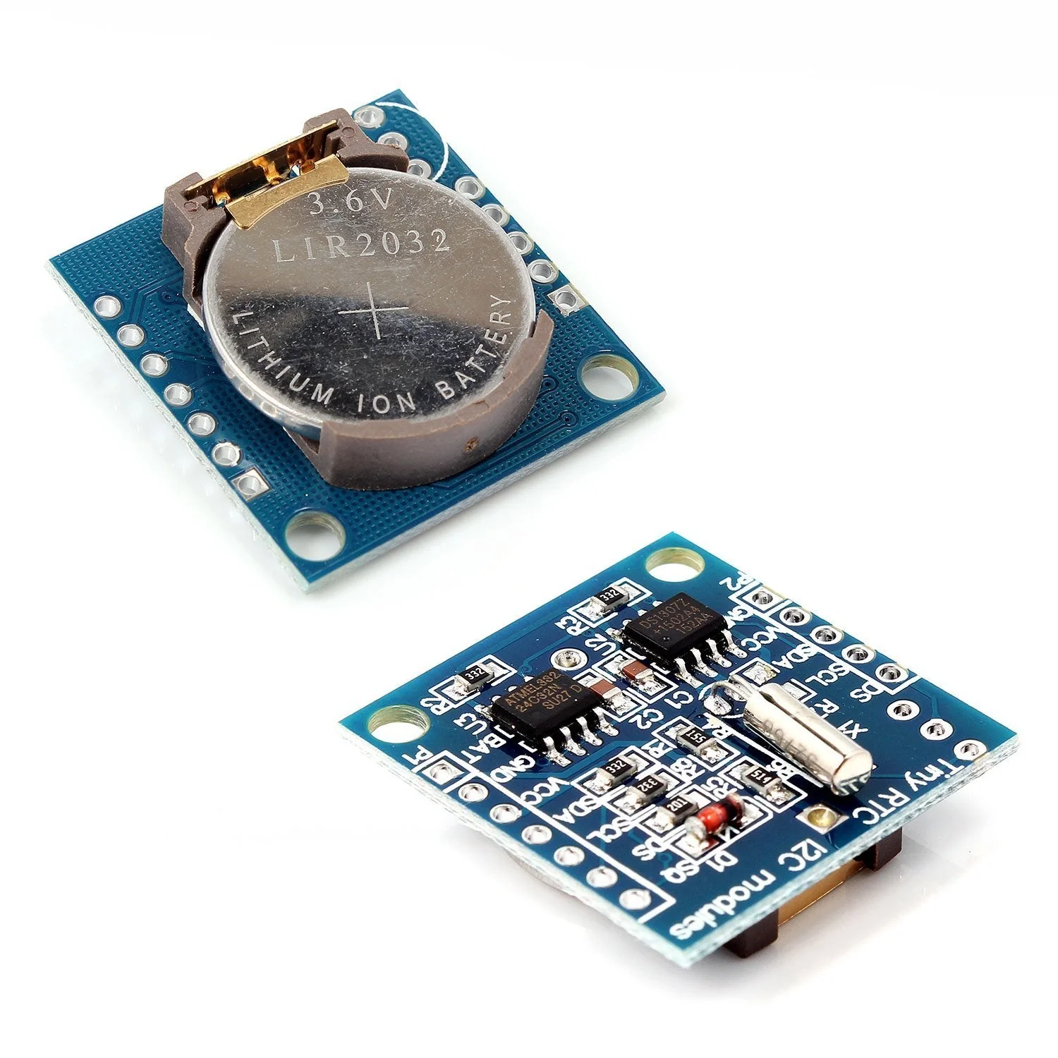 DollaTek Tiny RTC I2C Module DS1307 AT24C32 Real Time Clock Module, High Precision 24C32 Memory Clock Module, Compatible with Arduino AVR PIC 51 ARM - Image 2