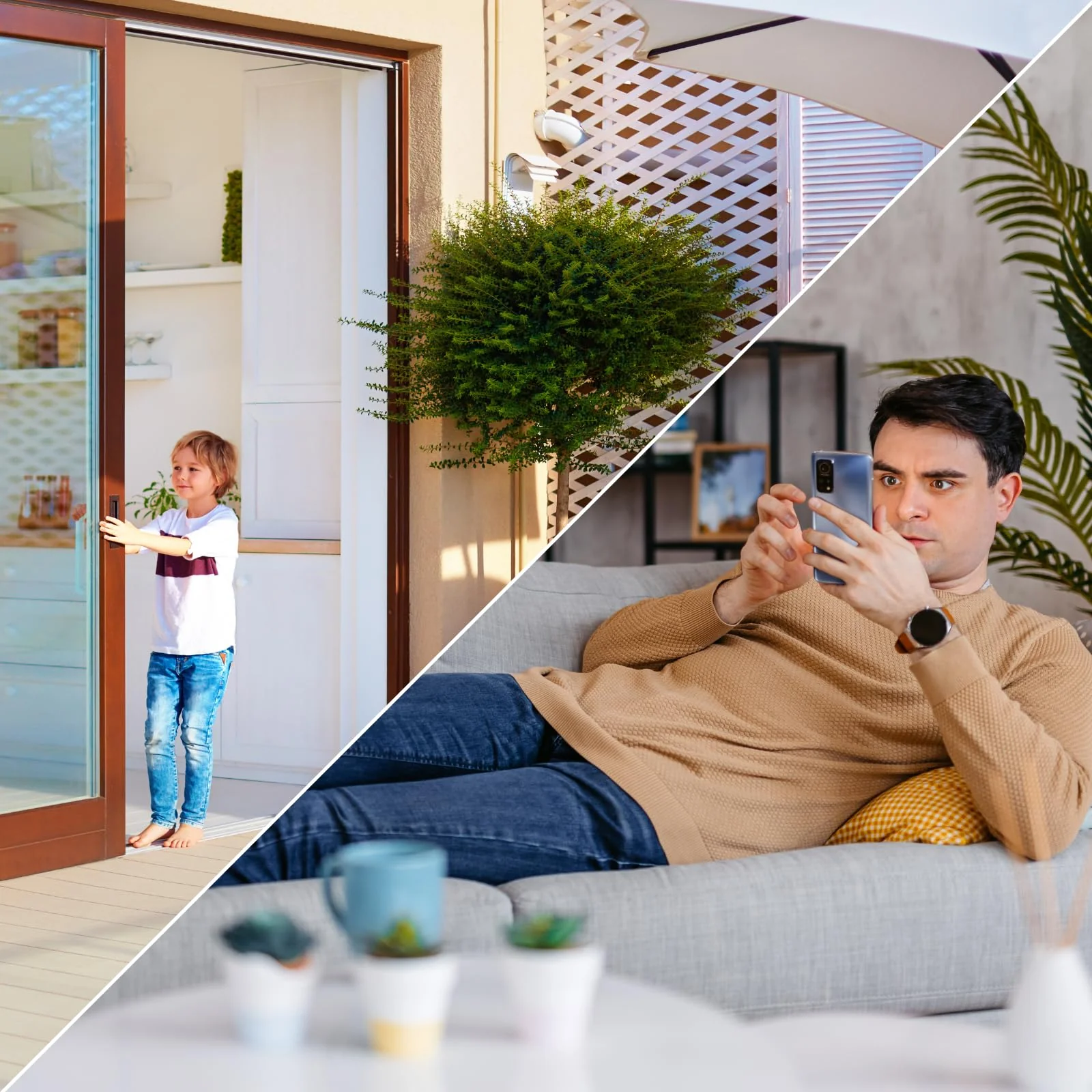 Doorsound WiFi Freezer & Refrigerator Door Alarm – Text & App Notifications When Door is Left Open, Adjustable Delay & Volume, No Hub, No Subscription main white - Image 9