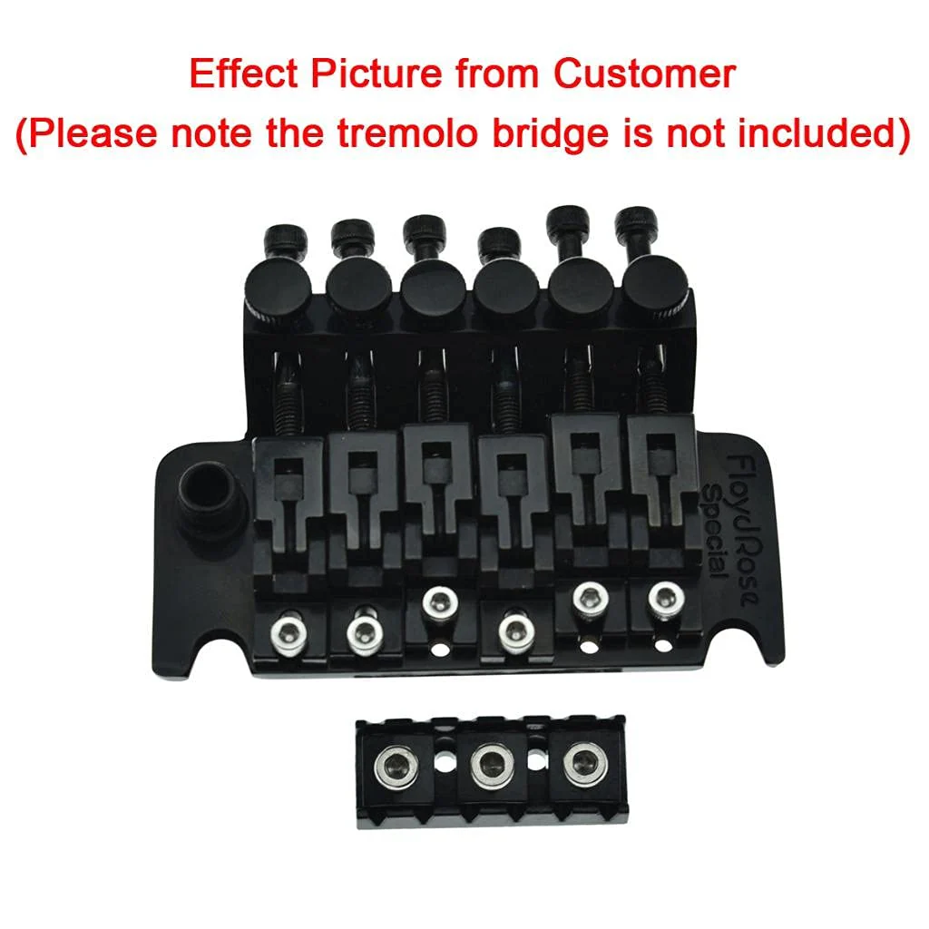 Dopro 30-Pack Stainless Steel Tremolo Bridge Locking Nut Lock Nut & Bridge Saddle Mounting Screws Fits for FR 30x Steel Locking Nut & Saddle Mounting Screws - Image 5