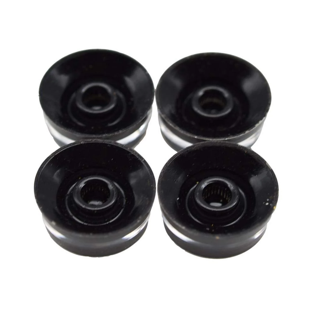 Dopro 4pcs USA(Imperial) LP Guitar Speed Dial Knobs 24 Fine Splines Control Knobs for USA Les Paul/CTS Pots Black Pack of 4 Black-1 - Image 5