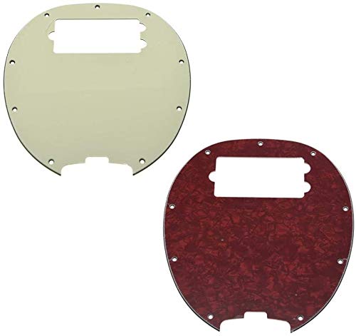 Dopro Bass Pickguard Fit for Musicman classic 4 string StingRay bass models Black 3Ply - Image 4